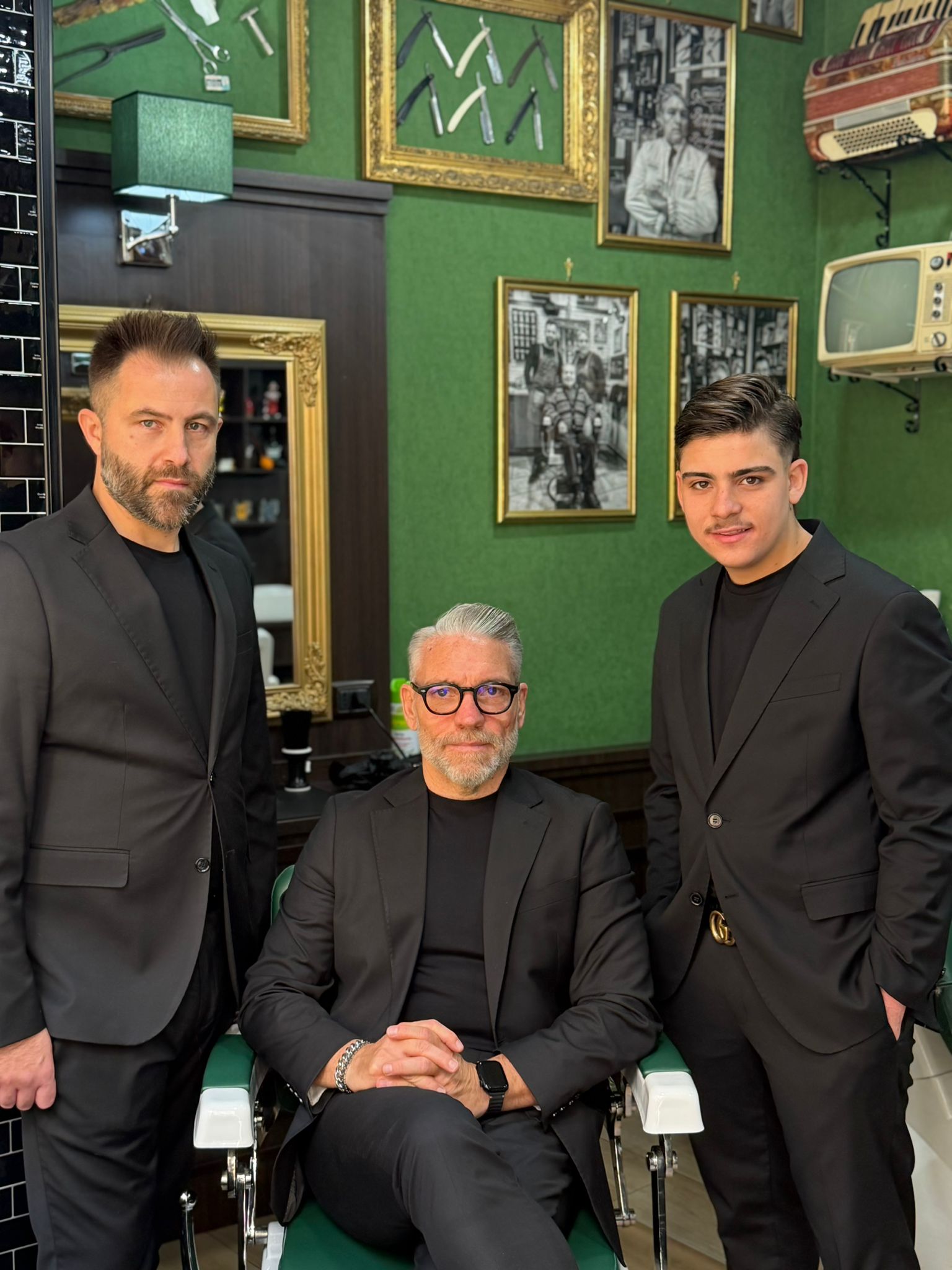 Il team della Barberia Styleman